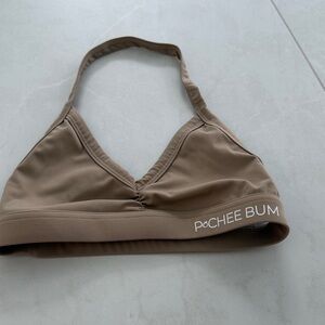 PoCHEE BUM Women's Tan Tank Top